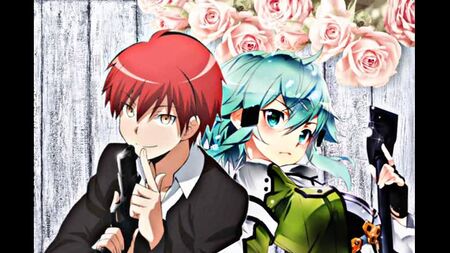 AMV de Shino Asada y Akabane Karma — aLIEz [Sword Art Online y Ansatsu Kyoushitsu]