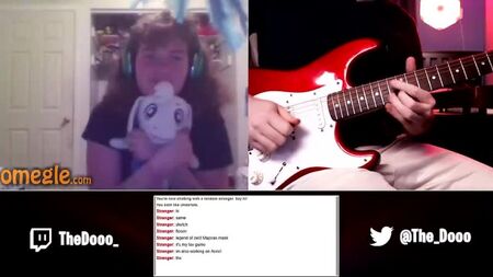 [TheDooo] Tocando la guitarra en Omegle, ep. 7: ¡Ya estoy de vuelta!