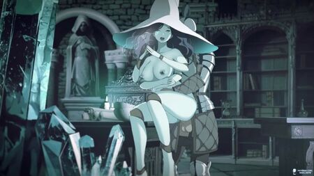 (Sonido) Animación de sexo anal con Ranni la bruja [Elden Ring; Porno; Hentai; R34; порно; секс; хентай]
