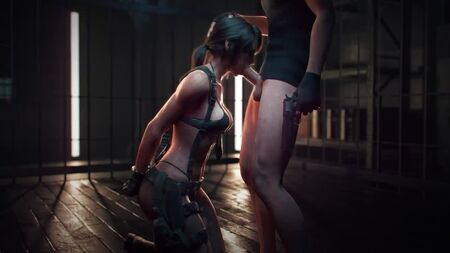 MGSV Quiet - Porno en 3D / 3Dポルノ