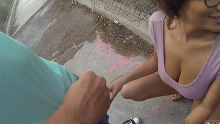 Los chicos follados en la calle en la cámara