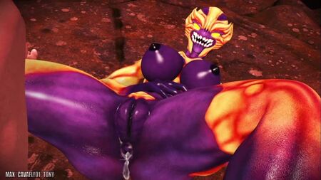 3D Yiff por Cavafly01: porno heterosexual con personajes peludos, sexo, E621, FYE, Doom, r34, rule34, femdom, diablesa, fetichismo de pies