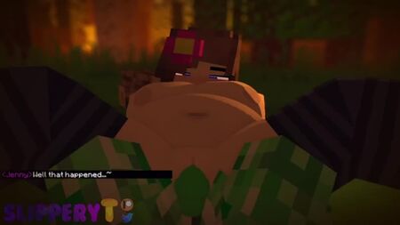 JENNY X CREEPER (SEXO EN MINECRAFT PARA MAYORES DE 18 AÑOS) (ORIGINAL) SLIPPERYT