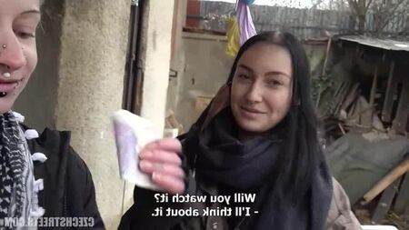 Checo: Calles checas 127 (porno, sexo, ligue, completo, xxx, POV, dinero, tetas, adolescentes, mamada, corrida, en público)