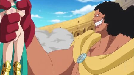 Rebecca: violación; tetas grandes; masturbación; porno hentai de sexo en 3D; [One Piece]
