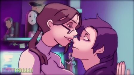 por Lewd Froggo: Animación porno corta en 2D, MILF, mamada, garganta profunda, sexo duro, chica, hentai