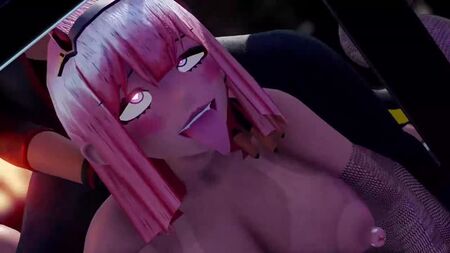 Karaoke futanari en Zero Two 3