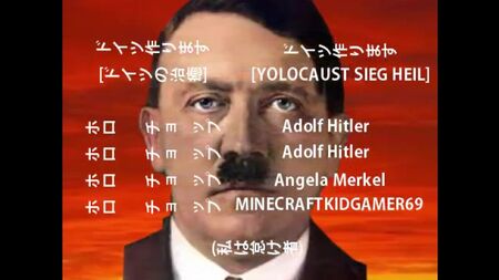 Secuencia de apertura del anime de Adolf Hitler