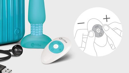 Bvibe - Plug anal con control remoto