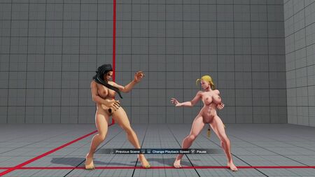 Street Fighter V — Mod de desnudos de Laura y Cammy (BB Muscle)