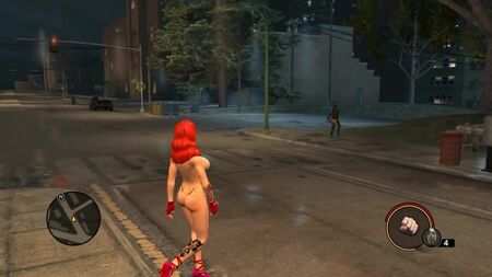 Saints Row: The Third — Mod de desnudos