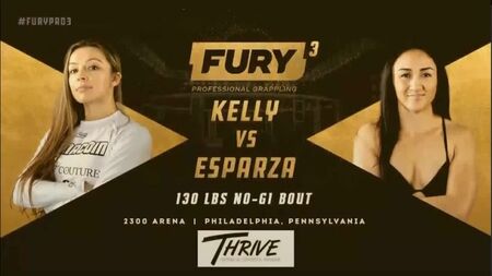 DANIELLE KELLY CONTRA CARLA ESPARZA - FURY GRAPPLING 3