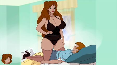 Milftoon Drama: La suegra viene a que se la follen