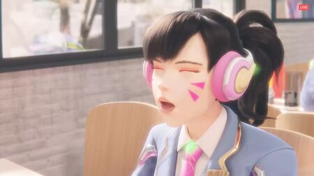 «D.Va Tasty Treat», de Lvl3Toaster