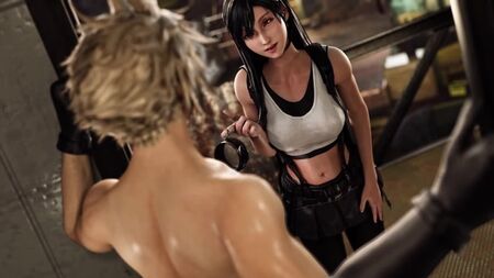 Cloud y Tifa (sexo en Final Fantasy)