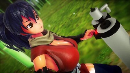 Inflado del cuerpo de Chifusa Manyuu *por imbapovi