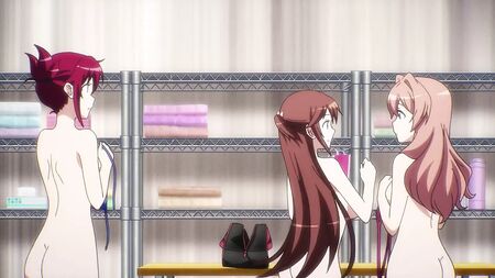 Recopilación de escenas de fanservice de «Rail Wars!»