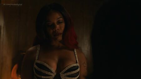 Brandee Evans, Elarica Johnson, Shannon Thornton desnudas - P-Valley, temporada 1, episodio 4 (2020) / Brandy Evans, Elarica Johnson - El valle de la tentación